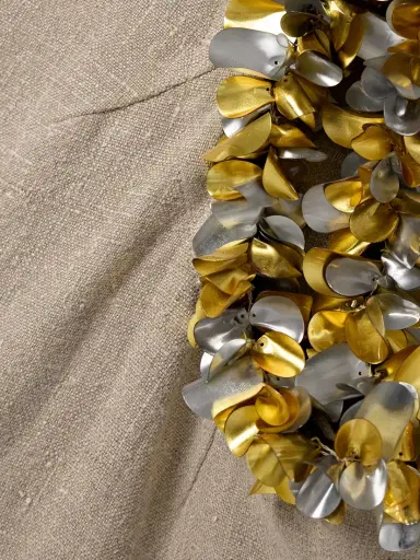 Diotima Seaford Cutout Paillette-embellished Linen Maxi Dress | Thumbnail 4 Diotima Seaford Cutout Paillette-embellished Linen Maxi Dress | Thumbnail 4