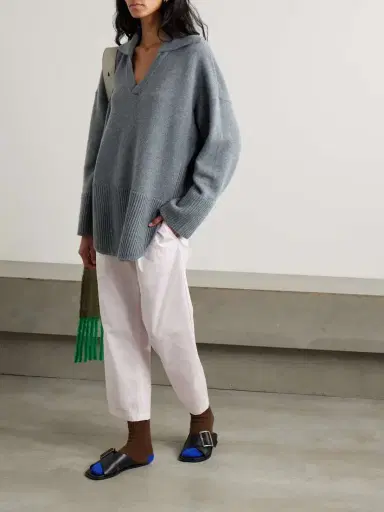 Loewe Embroidered Wool Sweater | Thumbnail 2 Loewe Embroidered Wool Sweater | Thumbnail 2