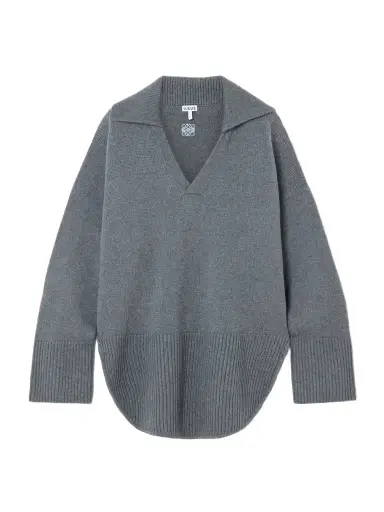 Loewe Embroidered Wool Sweater | Thumbnail 1 Loewe Embroidered Wool Sweater | Thumbnail 1