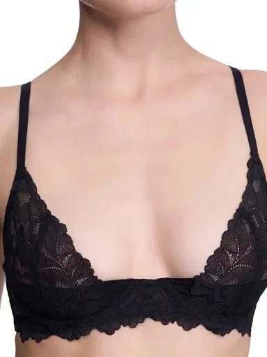 Natori Women's Peony Lace Plunge Unlined Underwire Bra - Dk Raspberry | Thumbnail 4 Natori Women's Peony Lace Plunge Unlined Underwire Bra - Dk Raspberry | Thumbnail 4