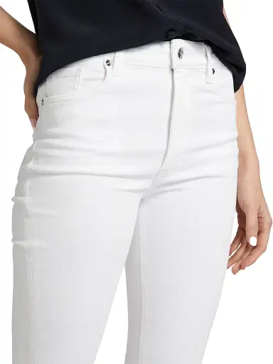 Frame Women's Reboot Crop Mid-Rise Pants - White - Size 31 | Thumbnail 6 Frame Women's Reboot Crop Mid-Rise Pants - White - Size 31 | Thumbnail 6