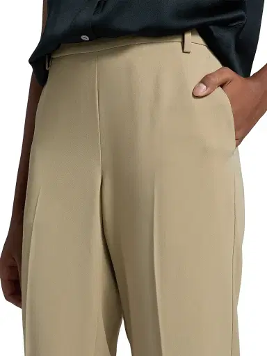 Vince Women's Mid-Rise Tapered Pants | Thumbnail 6 Vince Women's Mid-Rise Tapered Pants | Thumbnail 6