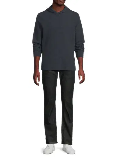 Vince Men's Double-Face Hoodie - Coastal | Thumbnail 2 Vince Men's Double-Face Hoodie - Coastal | Thumbnail 2