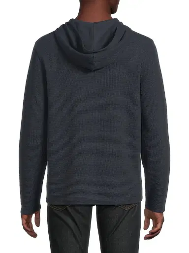 Vince Men's Double-Face Hoodie - Coastal | Thumbnail 5 Vince Men's Double-Face Hoodie - Coastal | Thumbnail 5