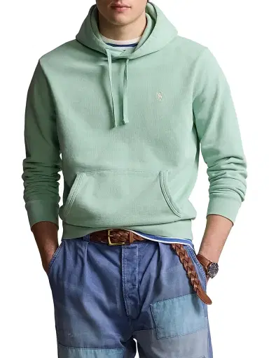 Polo Ralph Lauren Men's Loopback Fleece Hoodie | Thumbnail 3 Polo Ralph Lauren Men's Loopback Fleece Hoodie | Thumbnail 3