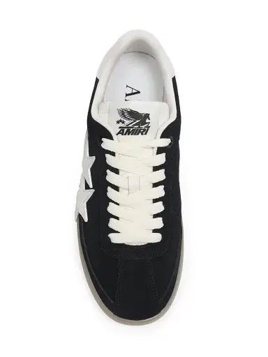Amiri Men's Pacific Suede Low-Top Sneakers - Black | Thumbnail 4 Amiri Men's Pacific Suede Low-Top Sneakers - Black | Thumbnail 4