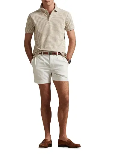 Polo Ralph Lauren Men's Custom-Slim-Fit Stretch Oxford Mesh Polo Shirt | Thumbnail 2 Polo Ralph Lauren Men's Custom-Slim-Fit Stretch Oxford Mesh Polo Shirt | Thumbnail 2