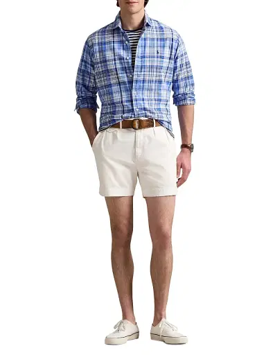 Polo Ralph Lauren Men's Classic-Fit Plaid Oxford Shirt - Blue Multi | Thumbnail 2 Polo Ralph Lauren Men's Classic-Fit Plaid Oxford Shirt - Blue Multi | Thumbnail 2