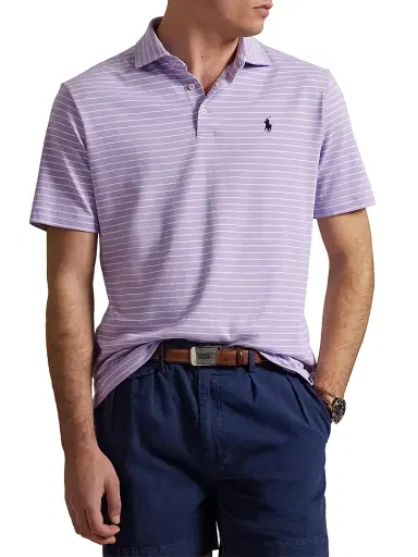 Polo Ralph Lauren Men's Classic-Fit Soft Cotton Polo Shirt | Thumbnail 3 Polo Ralph Lauren Men's Classic-Fit Soft Cotton Polo Shirt | Thumbnail 3