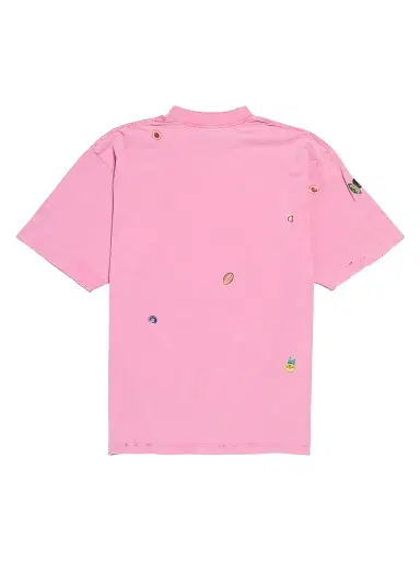 Balenciaga Women's Fruity Fit T-Shirt - Faded Pink | Thumbnail 2 Balenciaga Women's Fruity Fit T-Shirt - Faded Pink | Thumbnail 2