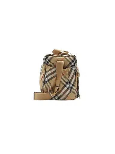 Burberry Check Diaper Bowling Bag - Sand Check | Thumbnail 2 Burberry Check Diaper Bowling Bag - Sand Check | Thumbnail 2