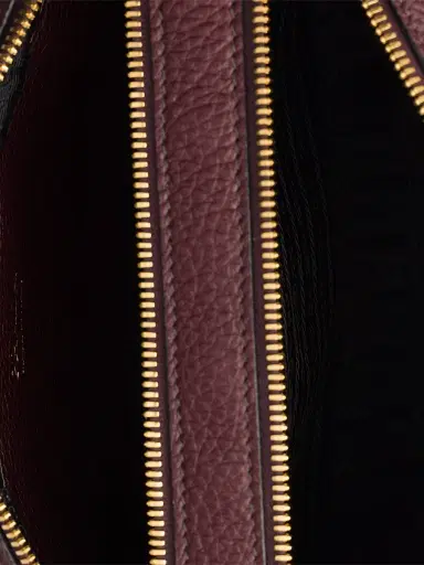 Prada Women's Leather Shoulder Bag - Dark Red | Thumbnail 4 Prada Women's Leather Shoulder Bag - Dark Red | Thumbnail 4