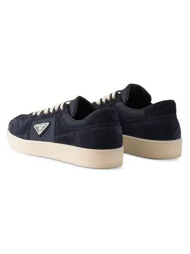 Prada Men's Downtown Re-Nylon and Suede Sneakers - Dark Green | Thumbnail 11 Prada Men's Downtown Re-Nylon and Suede Sneakers - Dark Green | Thumbnail 11