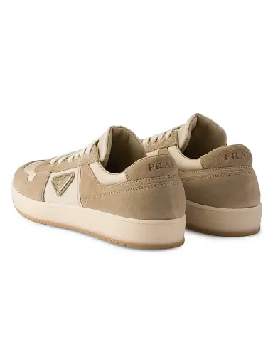 Prada Men's Downtown Re-Nylon and Suede Sneakers - Dark Green | Thumbnail 3 Prada Men's Downtown Re-Nylon and Suede Sneakers - Dark Green | Thumbnail 3