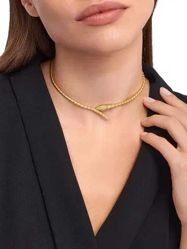 BVLGARI Women's Serpenti Viper 18K Gold Choker - Yellow Gold | Thumbnail 2 BVLGARI Women's Serpenti Viper 18K Gold Choker - Yellow Gold | Thumbnail 2