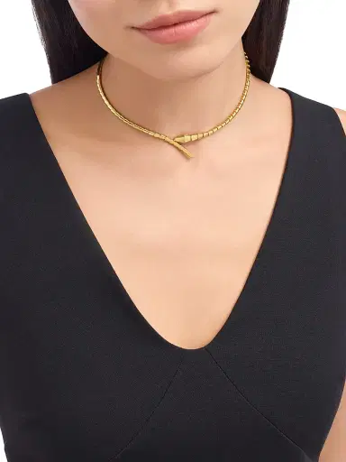 BVLGARI Women's Serpenti Viper 18K Gold Choker - Yellow Gold | Thumbnail 4 BVLGARI Women's Serpenti Viper 18K Gold Choker - Yellow Gold | Thumbnail 4