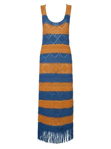 La DoubleJ Women's The Yarn Dress - Solid Blue Petrol - Size XS | Thumbnail 1 La DoubleJ Women's The Yarn Dress - Solid Blue Petrol - Size XS | Thumbnail 1