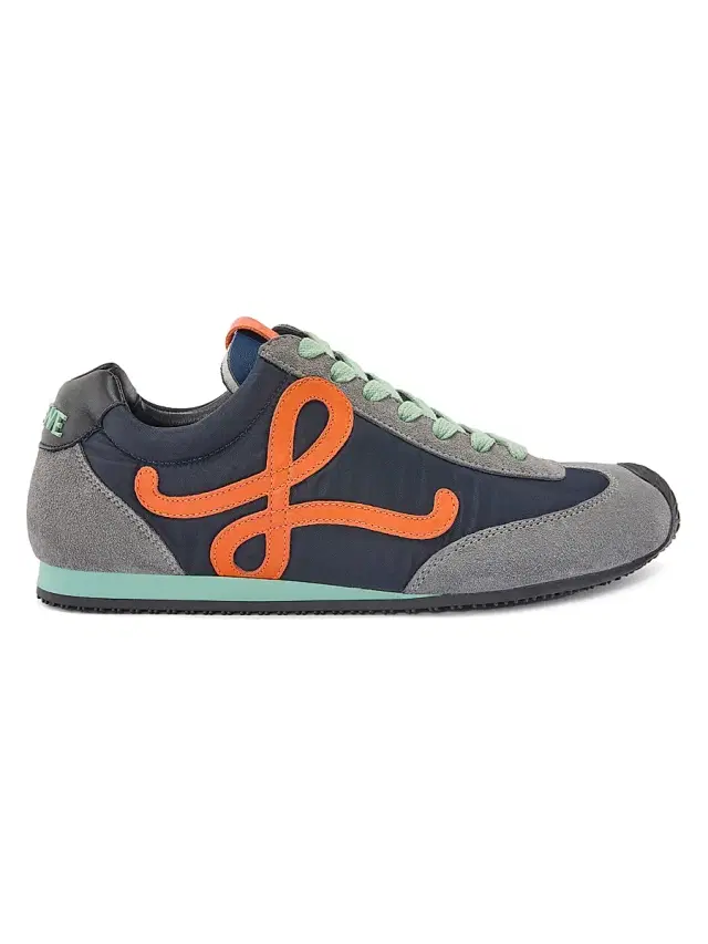 Men's Ballet Runner 2.0 Low-Top Sneakers - Navy Orange Men's Ballet Runner 2.0 Low-Top Sneakers - Navy Orange