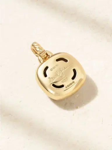 David Yurman Albion® 18-karat Gold, Onyx And Diamond Pendant | Thumbnail 3 David Yurman Albion® 18-karat Gold, Onyx And Diamond Pendant | Thumbnail 3