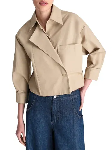 TWP Women's Second Chapter Jacket - Khaki | Thumbnail 3 TWP Women's Second Chapter Jacket - Khaki | Thumbnail 3
