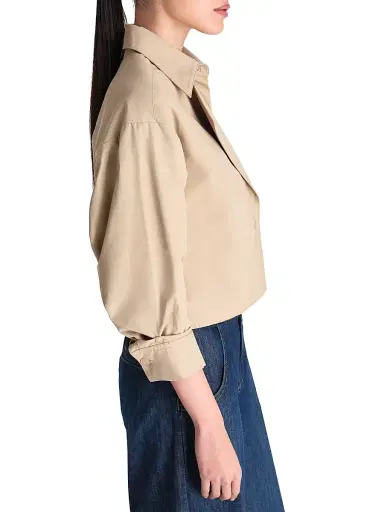 TWP Women's Second Chapter Jacket - Khaki | Thumbnail 4 TWP Women's Second Chapter Jacket - Khaki | Thumbnail 4