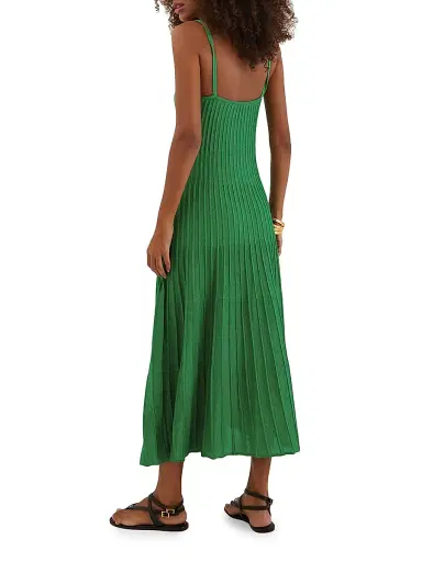 ViX by Paula Hermanny Women's Sea Wanderer Bruna Knit Maxi Dress - Green | Thumbnail 3 ViX by Paula Hermanny Women's Sea Wanderer Bruna Knit Maxi Dress - Green | Thumbnail 3