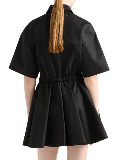 Prada Women's Short-sleeved Re-Nylon Dress | Thumbnail 3 Prada Women's Short-sleeved Re-Nylon Dress | Thumbnail 3