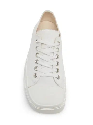 MOSCHINO Women's Edge Canvas Low-Top Sneakers | Thumbnail 4 MOSCHINO Women's Edge Canvas Low-Top Sneakers | Thumbnail 4