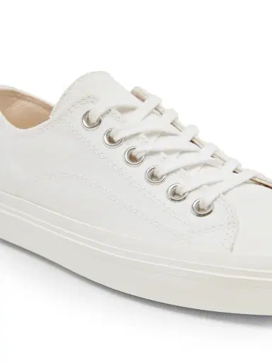 MOSCHINO Women's Edge Canvas Low-Top Sneakers | Thumbnail 5 MOSCHINO Women's Edge Canvas Low-Top Sneakers | Thumbnail 5