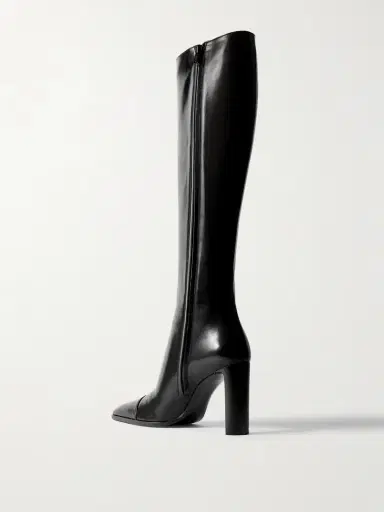 Saint Laurent Venetia Leather Knee Boots | Thumbnail 3 Saint Laurent Venetia Leather Knee Boots | Thumbnail 3