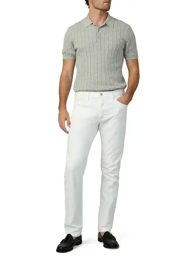 Joe's Jeans Men's The Asher Slim-Straight Jeans - Clean White | Thumbnail 2 Joe's Jeans Men's The Asher Slim-Straight Jeans - Clean White | Thumbnail 2