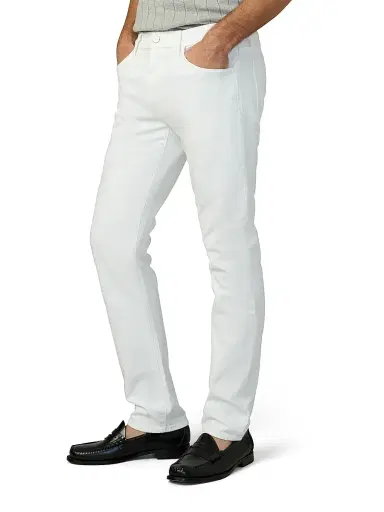 Joe's Jeans Men's The Asher Slim-Straight Jeans - Clean White | Thumbnail 4 Joe's Jeans Men's The Asher Slim-Straight Jeans - Clean White | Thumbnail 4