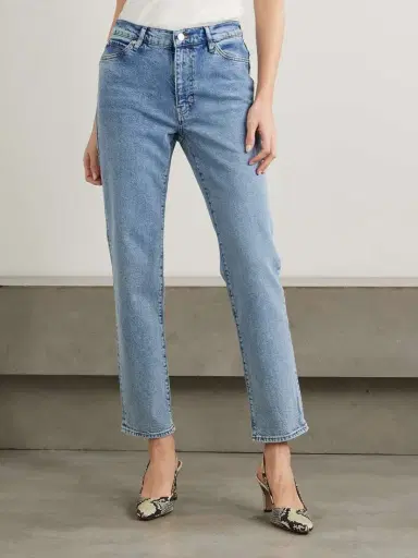 Frame The Borrowed High-rise Slim-leg Jeans | Thumbnail 3 Frame The Borrowed High-rise Slim-leg Jeans | Thumbnail 3