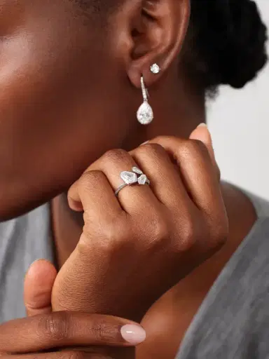 David Morris 18-karat White Gold Diamond Ring | Thumbnail 5 David Morris 18-karat White Gold Diamond Ring | Thumbnail 5