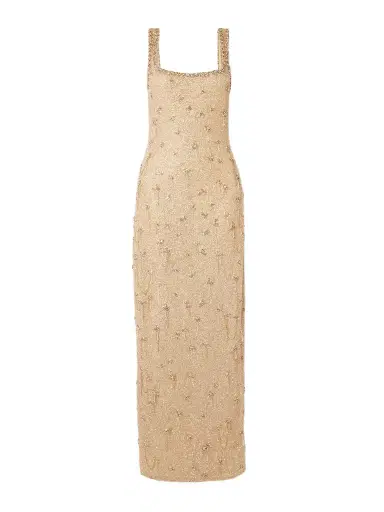 Clio Peppiatt Athena Embellished Beaded Tulle Gown | Thumbnail 1 Clio Peppiatt Athena Embellished Beaded Tulle Gown | Thumbnail 1