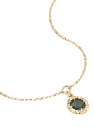Foundrae Internal Compass Belcher Chain 18-karat Gold Topaz Necklace | Thumbnail 1 Foundrae Internal Compass Belcher Chain 18-karat Gold Topaz Necklace | Thumbnail 1