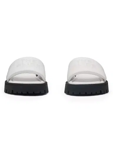 Marc Jacobs Women's The Slide Leather Sandals - Bright White - Size 11 | Thumbnail 3 Marc Jacobs Women's The Slide Leather Sandals - Bright White - Size 11 | Thumbnail 3