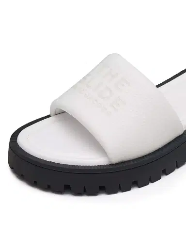 Marc Jacobs Women's The Slide Leather Sandals - Bright White - Size 11 | Thumbnail 5 Marc Jacobs Women's The Slide Leather Sandals - Bright White - Size 11 | Thumbnail 5