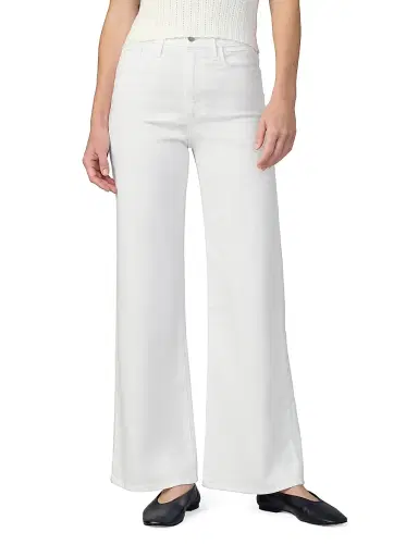 Joe's Jeans Women's Petite Mia Wide-Leg Jeans - White | Thumbnail 3 Joe's Jeans Women's Petite Mia Wide-Leg Jeans - White | Thumbnail 3