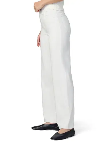 Joe's Jeans Women's Petite Mia Wide-Leg Jeans - White | Thumbnail 4 Joe's Jeans Women's Petite Mia Wide-Leg Jeans - White | Thumbnail 4
