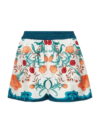 La DoubleJ Women's Pull-Up Shorts - Morpheus Orange - Size XS | Thumbnail 2 La DoubleJ Women's Pull-Up Shorts - Morpheus Orange - Size XS | Thumbnail 2