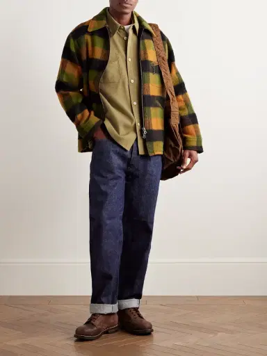 Visvim Wool and Linen-Blend Overshirt - Men | Thumbnail 2 Visvim Wool and Linen-Blend Overshirt - Men | Thumbnail 2