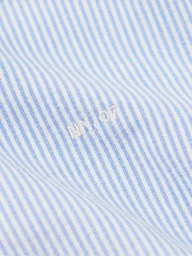 NN07 Colby 5910 Button-Down Collar Logo-Embroidered Striped Organic Cotton Shirt - Men | Thumbnail 5 NN07 Colby 5910 Button-Down Collar Logo-Embroidered Striped Organic Cotton Shirt - Men | Thumbnail 5
