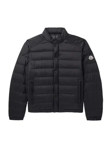Moncler Slim-Fit Logo-Appliquéd Padded Shell Down Jacket - Men | Thumbnail 1 Moncler Slim-Fit Logo-Appliquéd Padded Shell Down Jacket - Men | Thumbnail 1