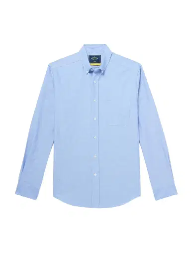 Portuguese Flannel Belavista Button-Down Collar Cotton Oxford Shirt - Men | Thumbnail 1 Portuguese Flannel Belavista Button-Down Collar Cotton Oxford Shirt - Men | Thumbnail 1
