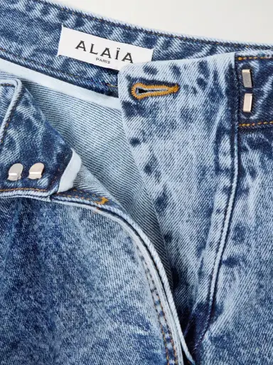 Alaïa Wide-leg Jeans | Thumbnail 4 Alaïa Wide-leg Jeans | Thumbnail 4