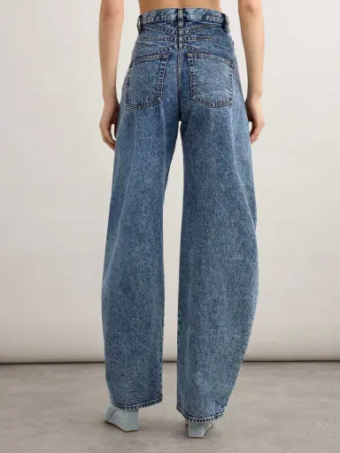 Alaïa High-rise Barrel-leg Jeans | Thumbnail 4 Alaïa High-rise Barrel-leg Jeans | Thumbnail 4