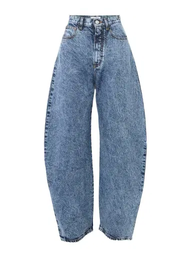 Alaïa High-rise Barrel-leg Jeans | Thumbnail 1 Alaïa High-rise Barrel-leg Jeans | Thumbnail 1