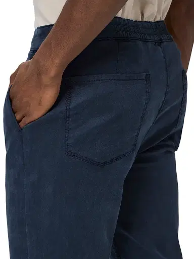 Paige Men's Fraser Drawstring Brushed Twill Pants - Vintage Deep Anchor | Thumbnail 6 Paige Men's Fraser Drawstring Brushed Twill Pants - Vintage Deep Anchor | Thumbnail 6