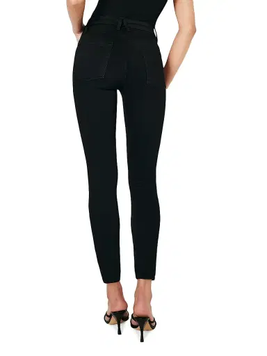 Good American Women's Good Legs Crop Skinny Jeans - Black | Thumbnail 4 Good American Women's Good Legs Crop Skinny Jeans - Black | Thumbnail 4
